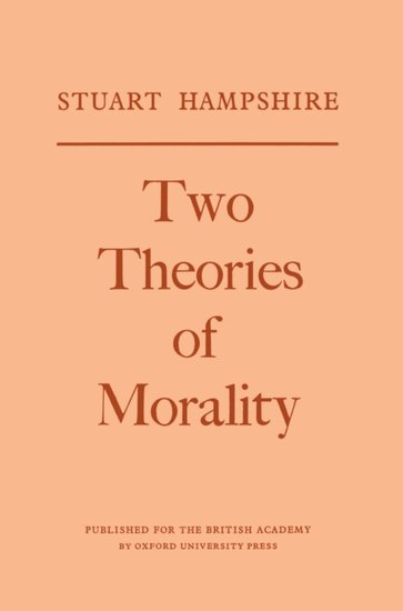 Two Theories of Morality (Hardback) 9780197259757