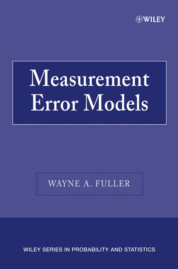 Measurement Error Models (Paperback / softback) 9780470095713