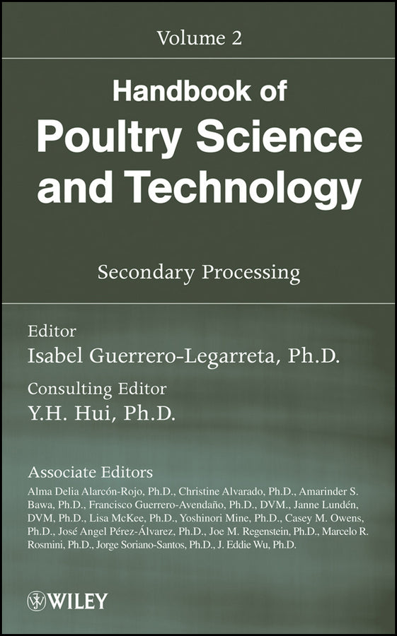 Handbook of Poultry Science and Technology, Secondary Processing (Hardback) 9780470185537