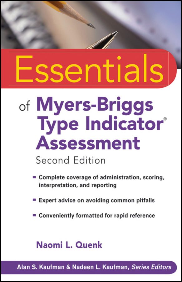 Essentials of Myers-Briggs Type Indicator Assessment (Paperback / softback) 9780470343906