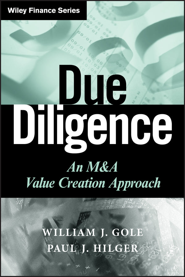 Due Diligence; An M&A Value Creation Approach (Hardback) 9780470375907