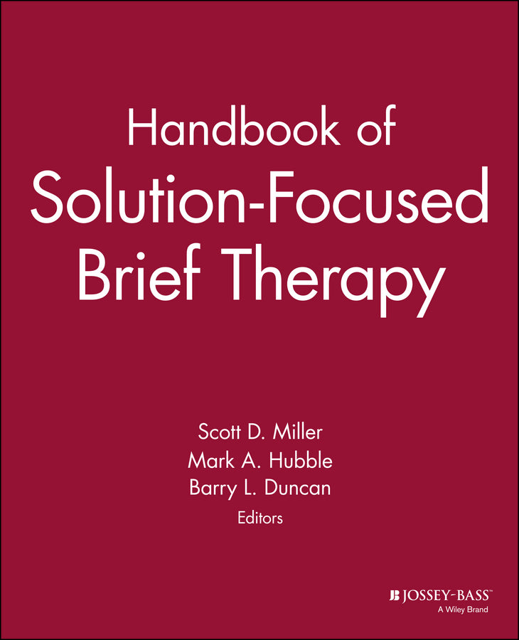 Handbook of Solution-Focused Brief Therapy (Paperback / softback) 9780470505502