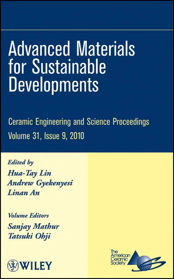 Advanced Materials for Sustainable Developments, Volume 31, Issue 9 (Hardback) 9780470594742