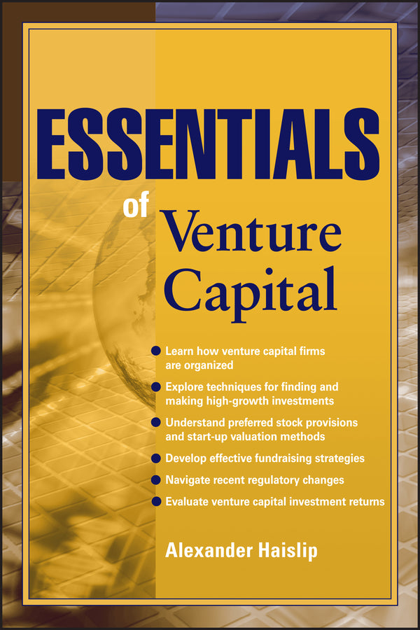 Essentials of Venture Capital (Paperback / softback) 9780470616222