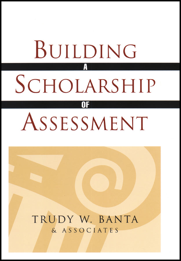 Building a Scholarship of Assessment (Paperback / softback) 9780470623077