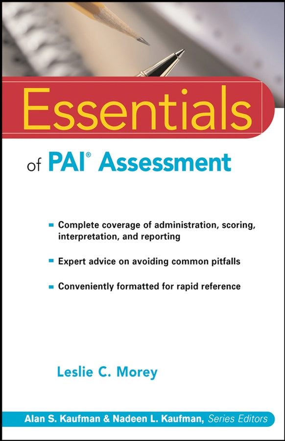 Essentials of PAI Assessment (Paperback / softback) 9780471084631