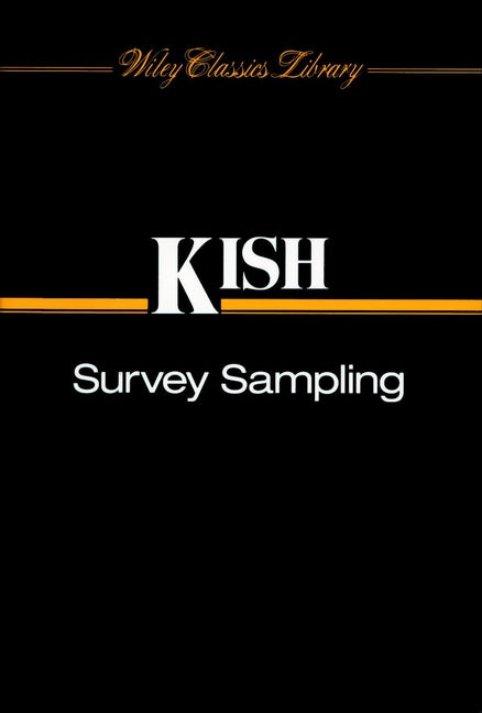 Survey Sampling (Paperback / softback) 9780471109495