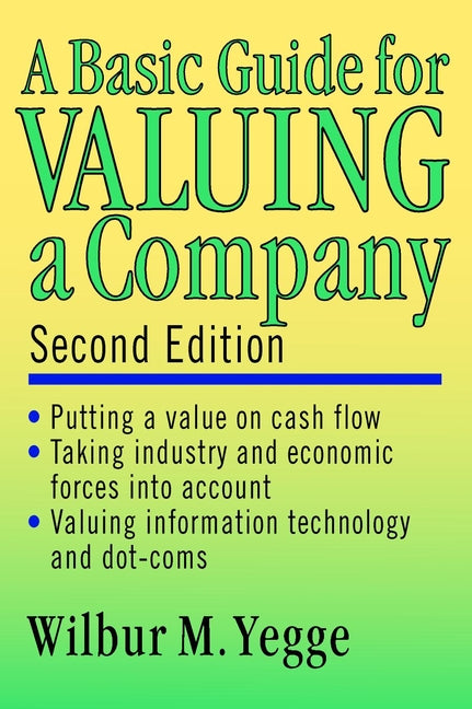 A Basic Guide for Valuing a Company (Paperback / softback) 9780471150473