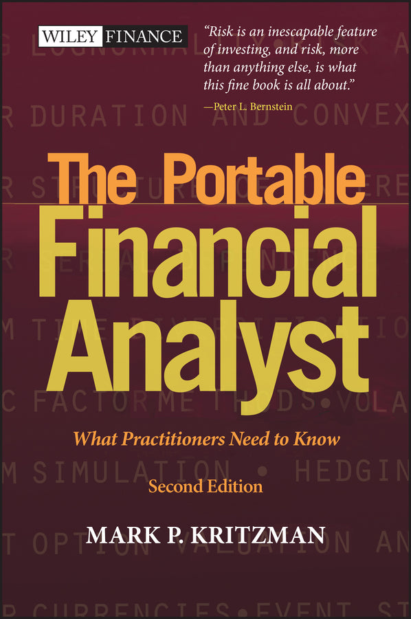 The Portable Financial Analyst; What Practitioners Need to Know (Hardback) 9780471267607
