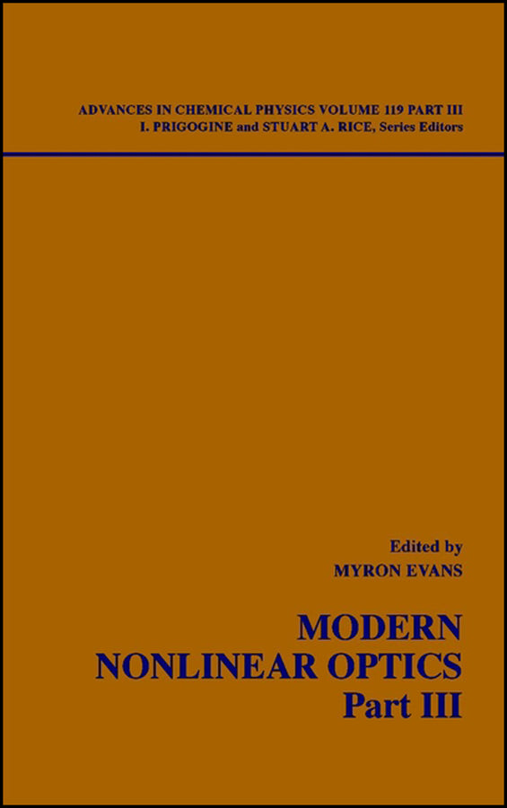 Modern Nonlinear Optics, Volume 119, Part 3 (Hardback) 9780471389323