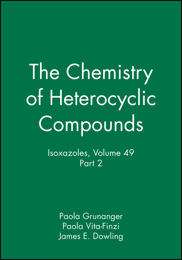 Isoxazoles, Volume 49, Part 2 (Hardback) 9780471502494