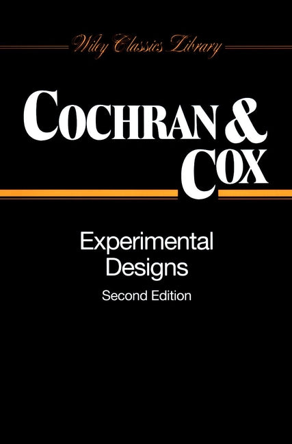 Experimental Designs (Paperback / softback) 9780471545675