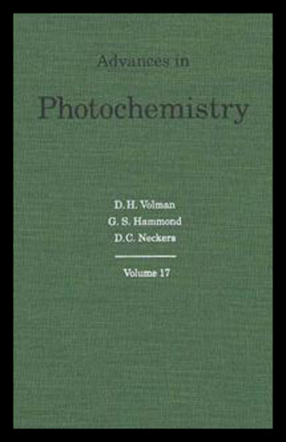 Advances in Photochemistry, Volume 17 (Hardback) 9780471558842
