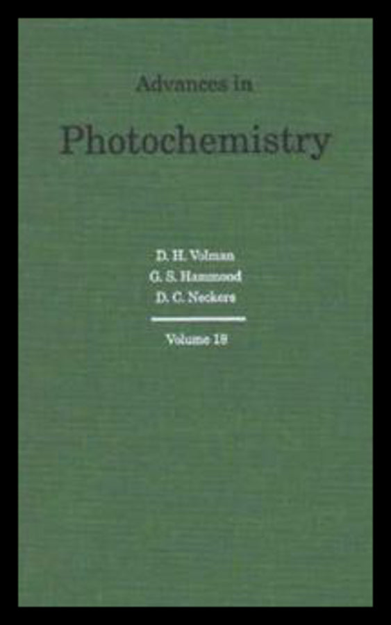Advances in Photochemistry, Volume 18 (Hardback) 9780471591337
