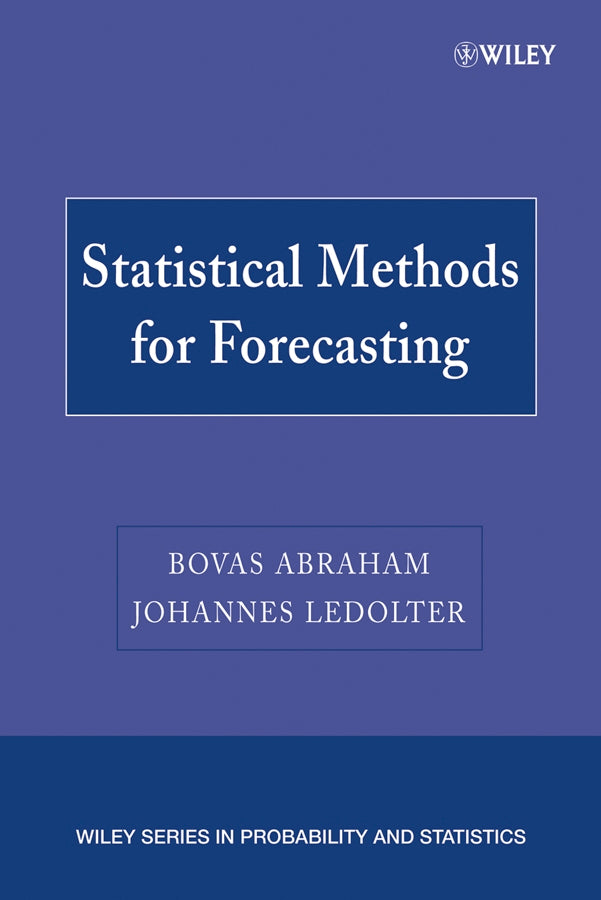 Statistical Methods for Forecasting (Paperback / softback) 9780471769873