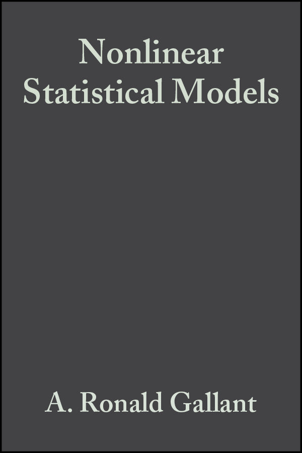 Nonlinear Statistical Models (Hardback) 9780471802600