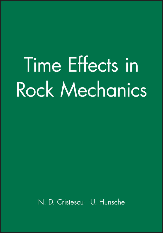 Time Effects in Rock Mechanics (Hardback) 9780471955177