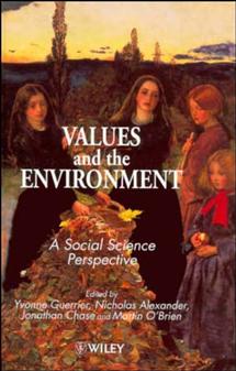 Values and the Environment; A Social Science Perspective (Hardback) 9780471960478