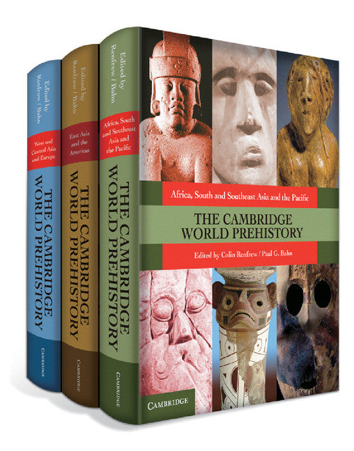The Cambridge World Prehistory 3 Volume HB Set (Multiple-component retail product) 9780521119931