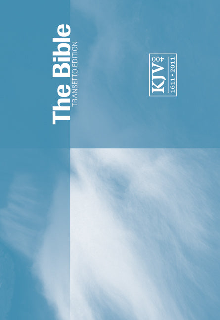 KJV Transetto Text Bible, Blue Blue (Paperback / softback) 9780521249294