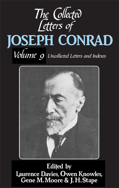 The Collected Letters of Joseph Conrad 9 Volume Hardback Set (Multiple-component retail product) 9780521881906
