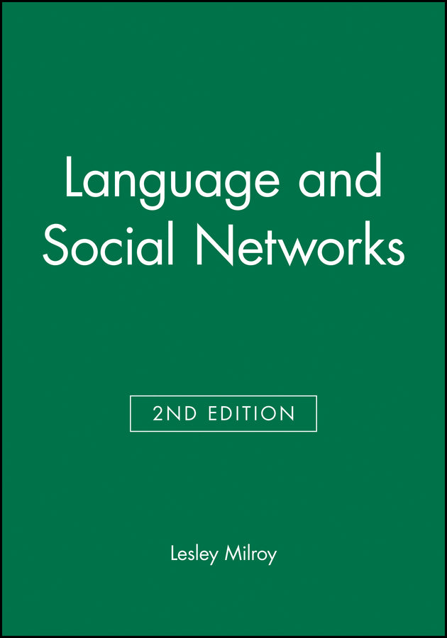 Language and Social Networks (Paperback / softback) 9780631153146