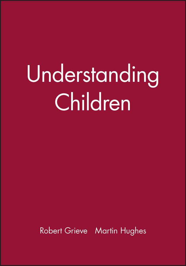 Understanding Children (Paperback / softback) 9780631153887