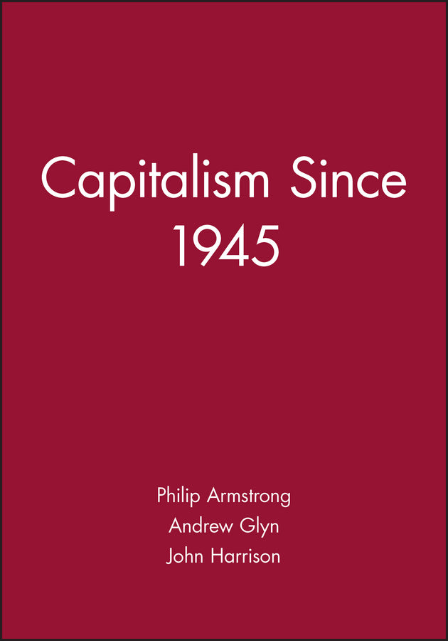 Capitalism Since 1945 (Paperback / softback) 9780631179351