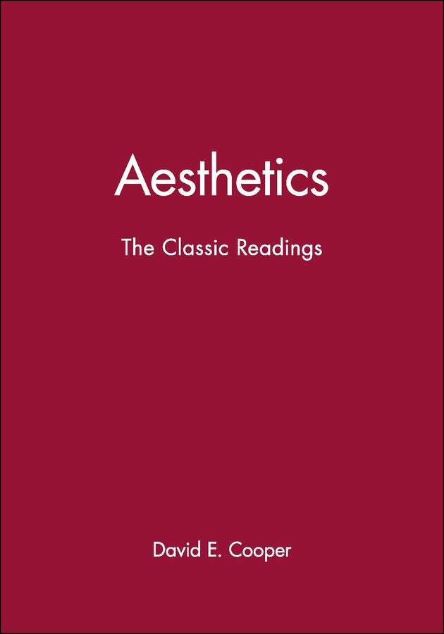 Aesthetics; The Classic Readings (Hardback) 9780631195689
