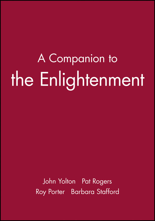 A Companion to the Enlightenment (Paperback / softback) 9780631196884
