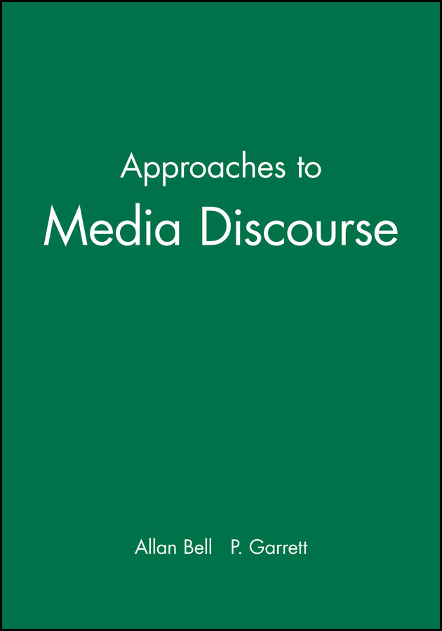 Approaches to Media Discourse (Paperback / softback) 9780631198888