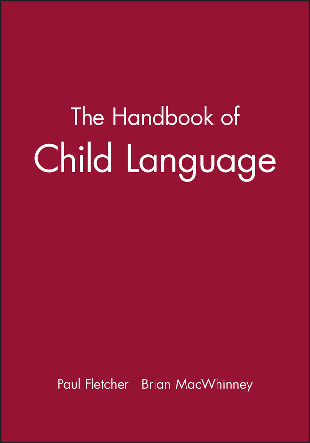 The Handbook of Child Language (Paperback / softback) 9780631203124