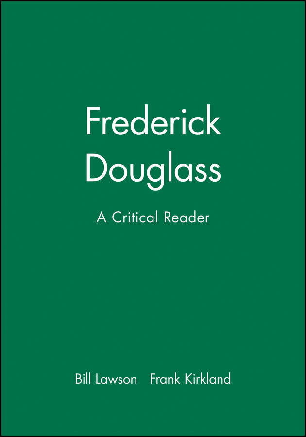 Frederick Douglass; A Critical Reader (Paperback / softback) 9780631205784