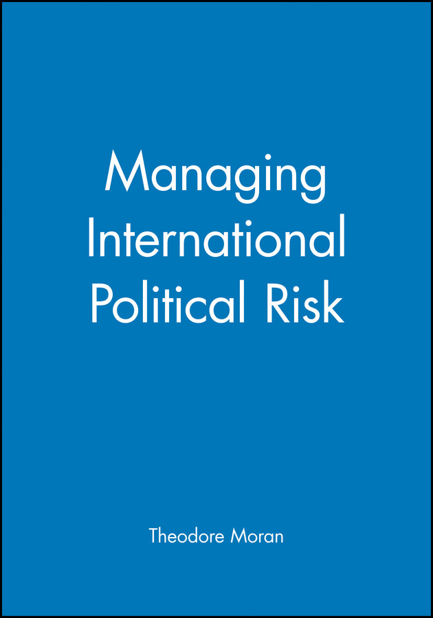 Managing International Political Risk (Paperback / softback) 9780631208815