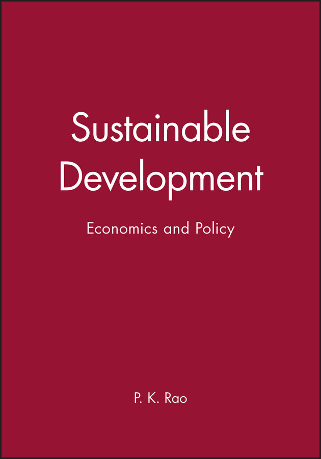 Sustainable Development; Economics and Policy (Hardback) 9780631209935