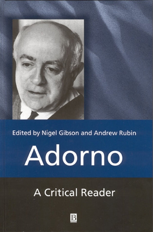 Adorno; A Critical Reader (Paperback / softback) 9780631212492