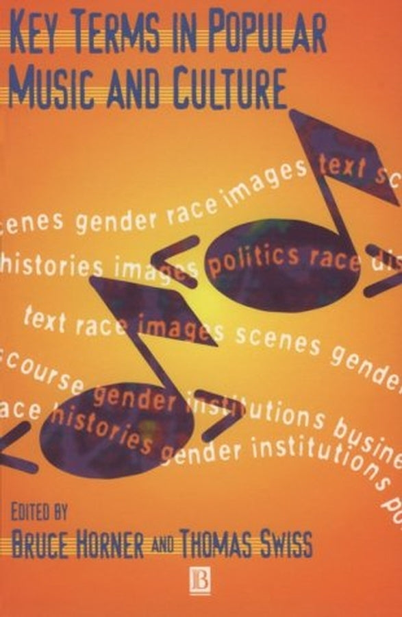 Key Terms in Popular Music and Culture (Paperback / softback) 9780631212645