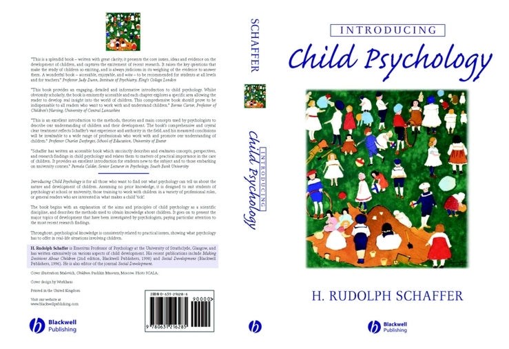 Introducing Child Psychology (Paperback / softback) 9780631216285