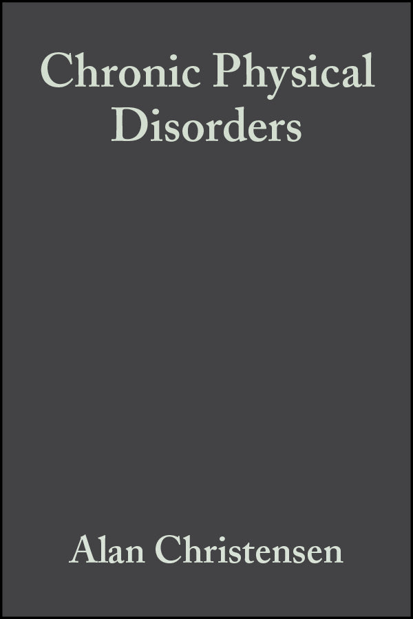 Chronic Physical Disorders; Behavioral Medicine's Perspective (Paperback / softback) 9780631220763