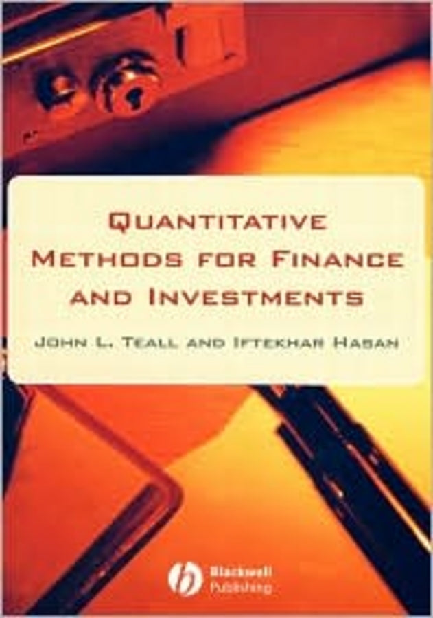 Quantitative Methods for Finance and Investments (Hardback) 9780631223382