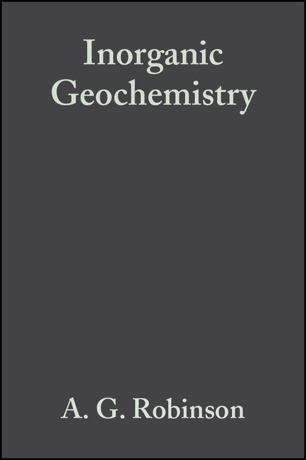Inorganic Geochemistry; Applications to Petroleum Geology (Paperback / softback) 9780632034338