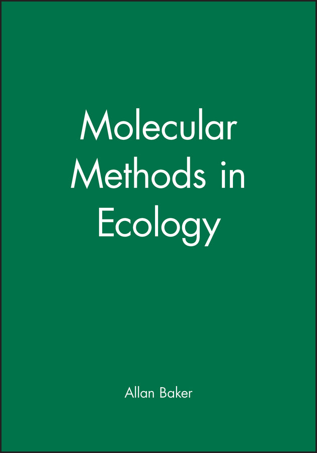 Molecular Methods in Ecology (Paperback / softback) 9780632034376