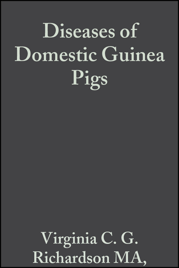 Diseases of Domestic Guinea Pigs (Paperback / softback) 9780632052097