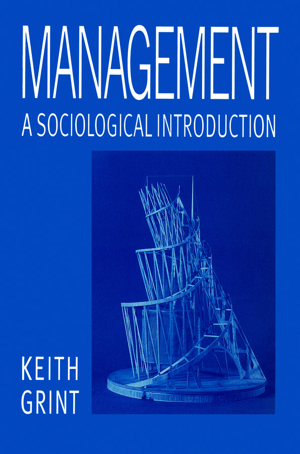 Management; A Sociological Introduction (Paperback / softback) 9780745611495