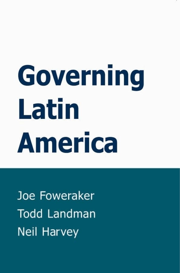 Governing Latin America (Hardback) 9780745623719