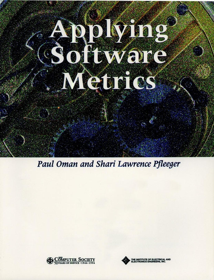 Applying Software Metrics (Paperback / softback) 9780818676451