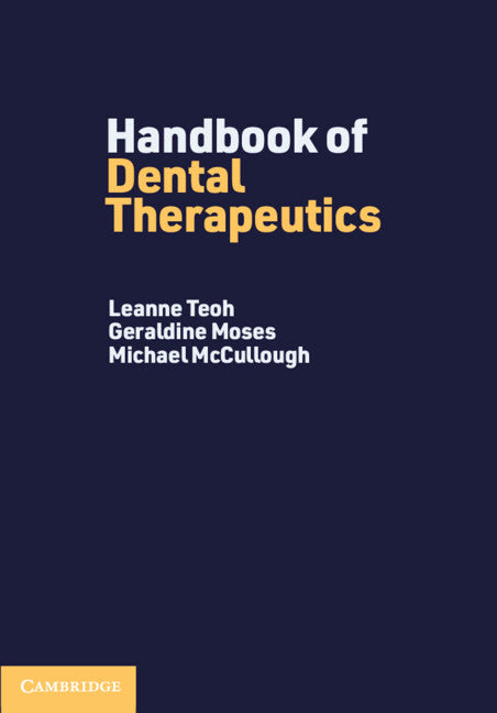 Handbook of Dental Therapeutics (Paperback / softback) 9781009060059