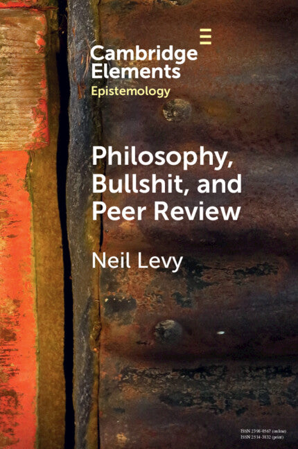 Philosophy, Bullshit, and Peer Review (Paperback / softback) 9781009256308