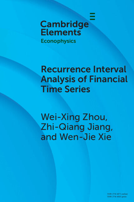 Recurrence Interval Analysis of Financial Time Series (Paperback / softback) 9781009381734
