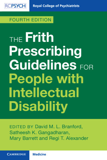 The Frith Prescribing Guidelines for People with Intellectual Disability (Paperback / softback) 9781009430722